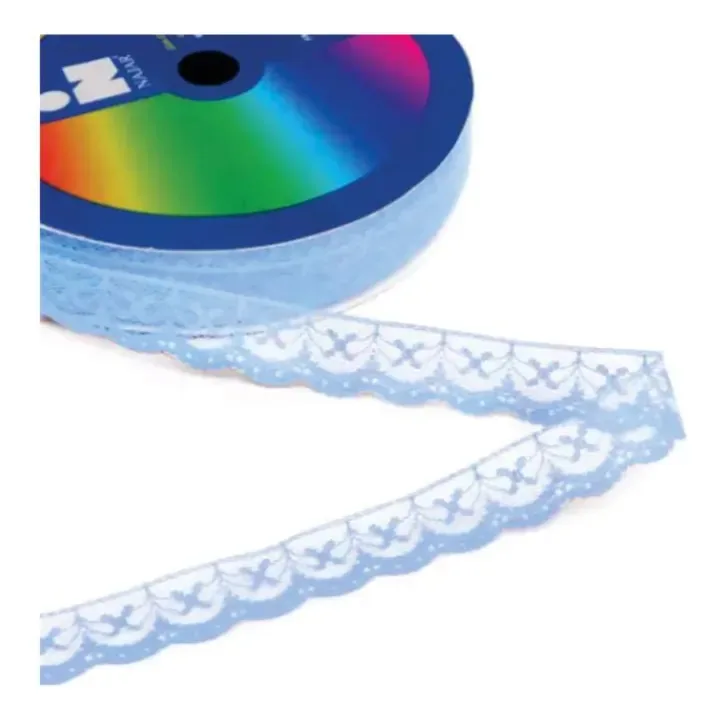 Renda Nylon 05 C/50 Metros Cor Azul