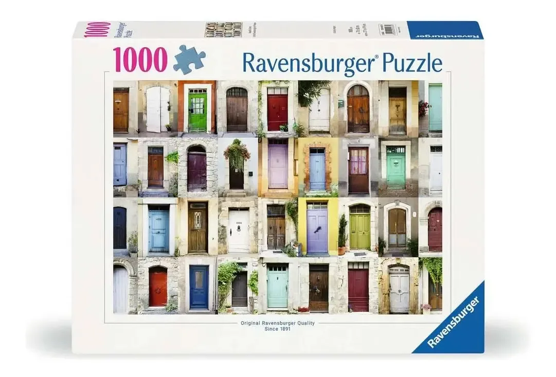 Quebra-cabeça Ravensburger: portões do interior da França