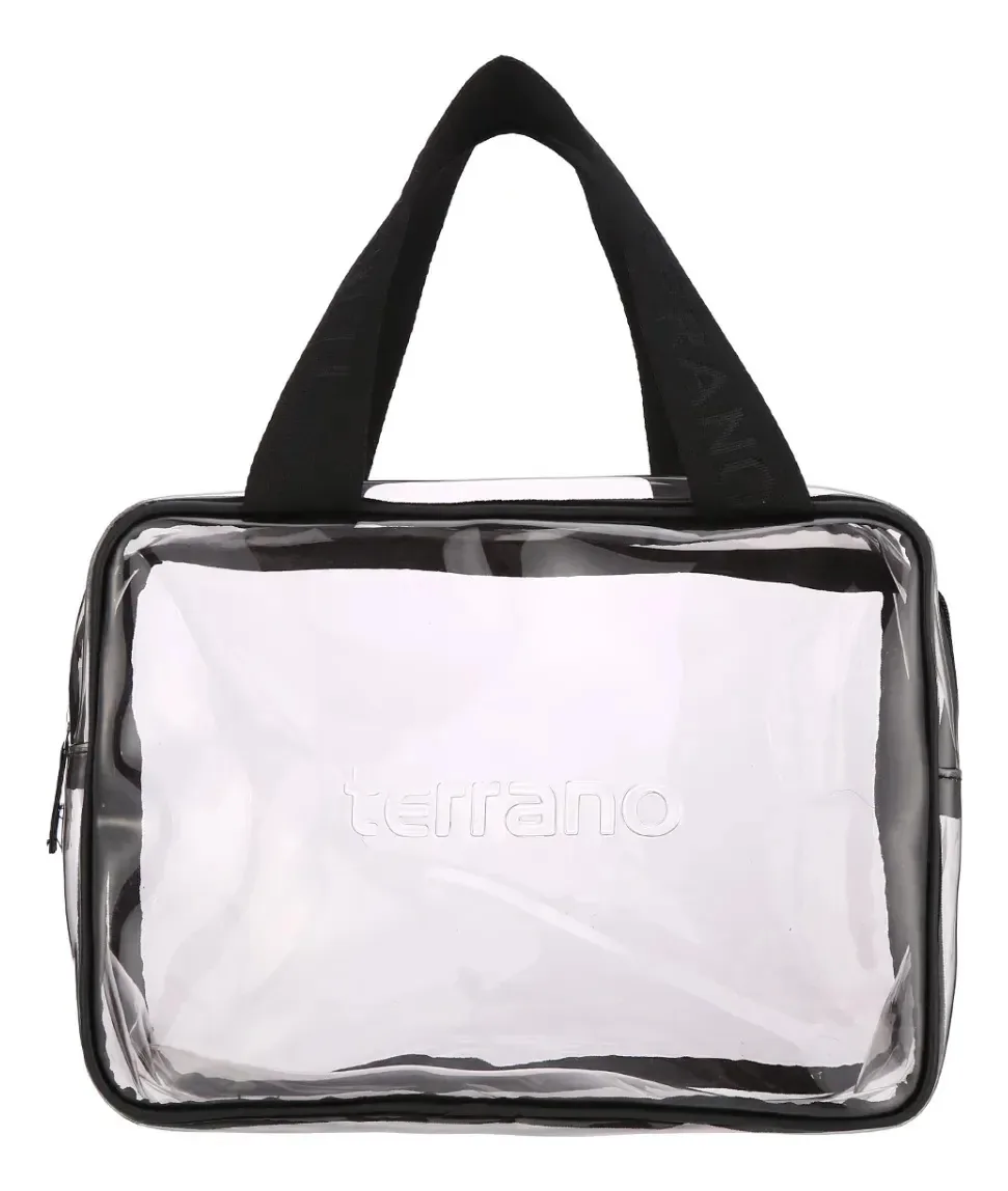 Bolsa de higiene pessoal laminada Summer I Terrano Black