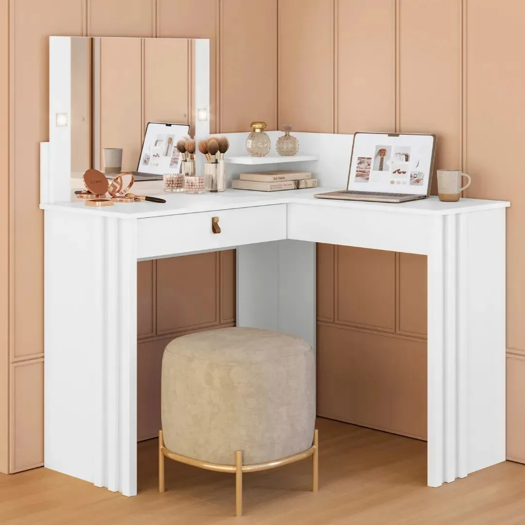 Penteadeira Muebles Web Glow Branco