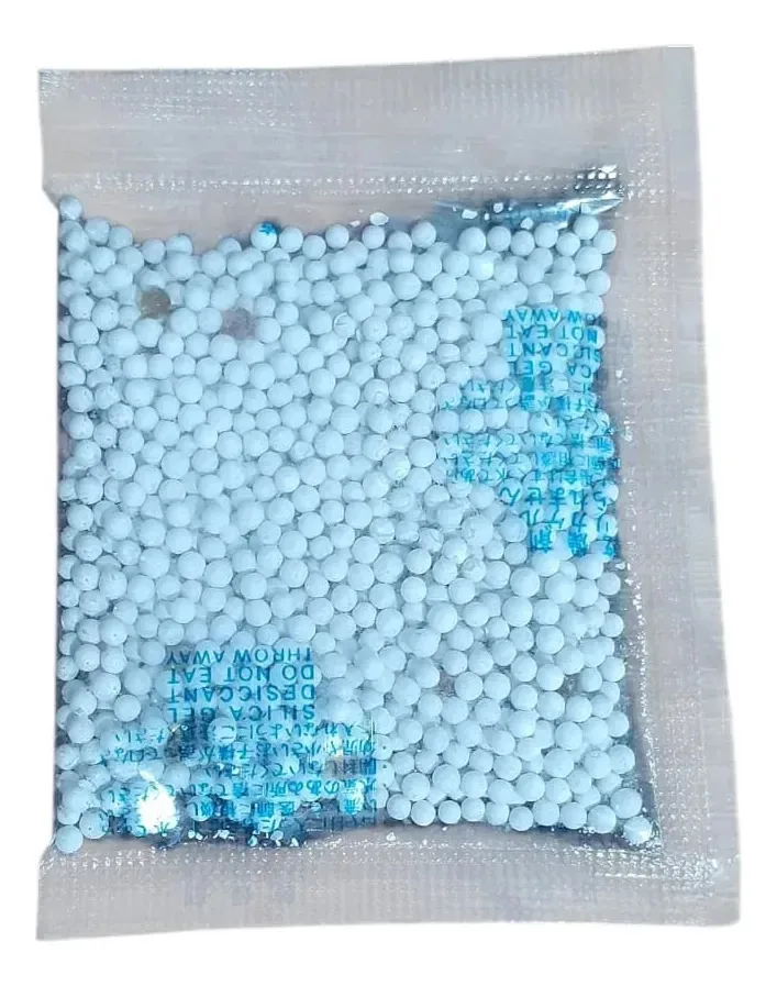 500un Silica Gel Anti Umidade Mofo Dessecante 6,5 X 5,5cm 6g