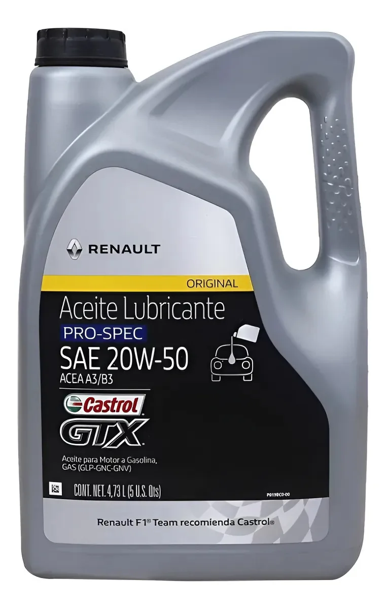 Óleo Renault Castrol 20w50