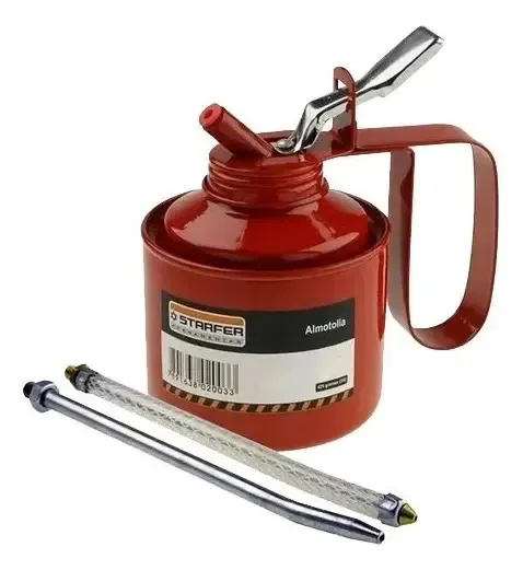 Almotolia Gatilho Chapa 425ml 3/4 Pol. Óleo Lubrificante