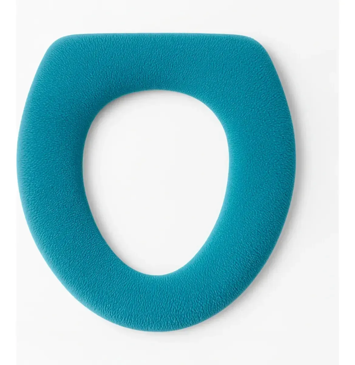 Capa Felpuda Pra Vaso Sanitário Quente Lavável E Confortável Azul Pastel