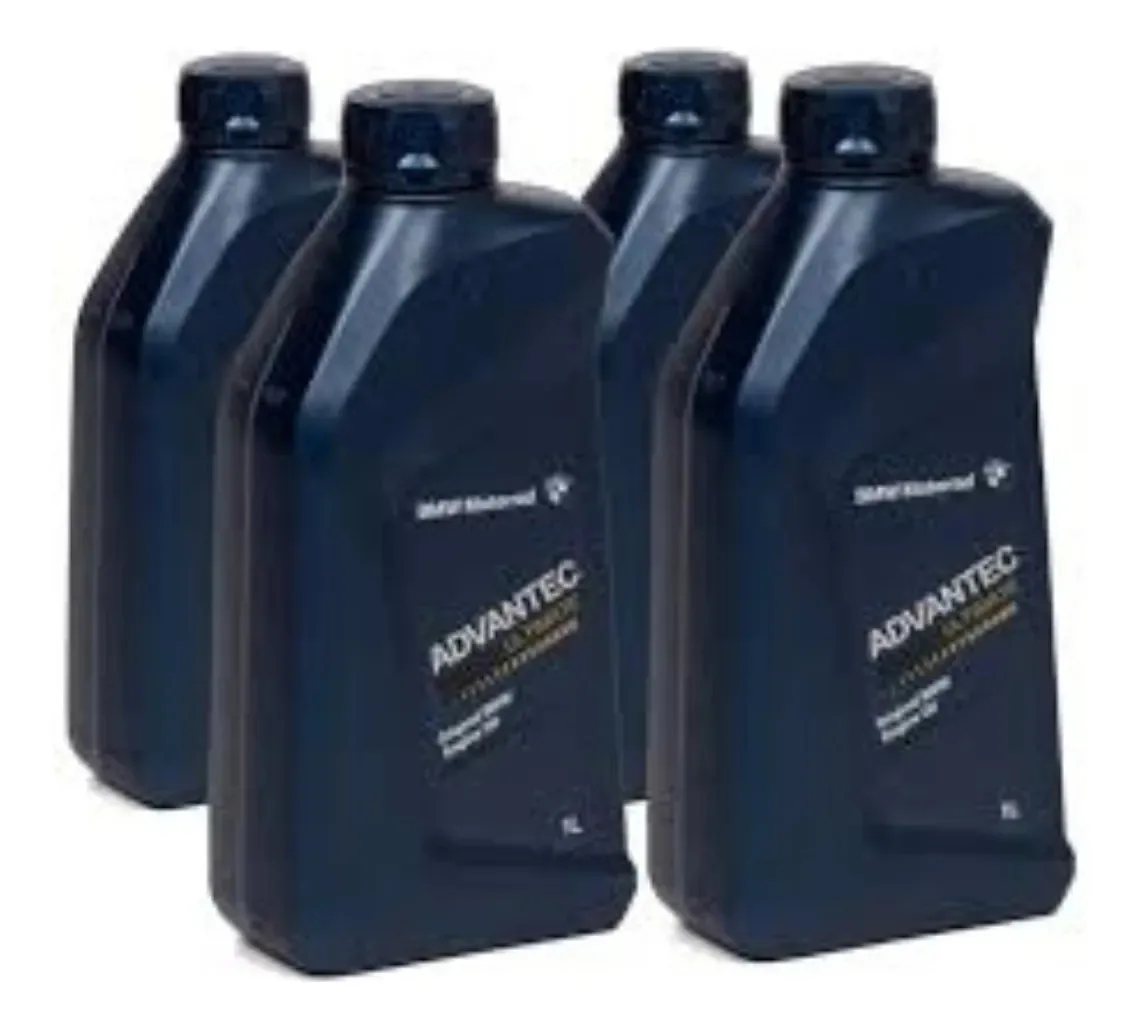 Kit 4 Óleos Moto Bmw Advantec Ultimate 5w40 1l