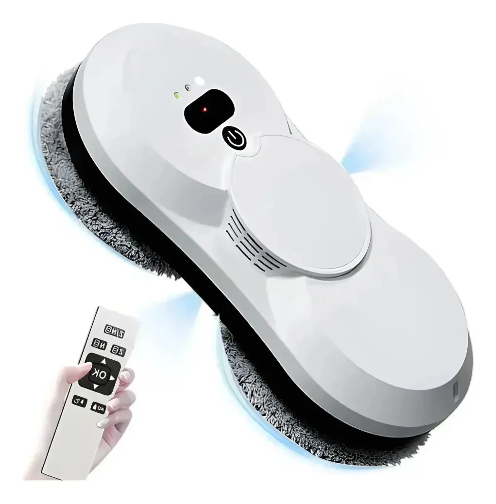 Robô de limpeza de vidros remoto elétrico doméstico Tecnohogarjs - Branco