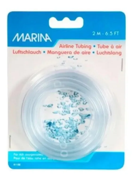 Bomba de ar para mangueira de ar de aquário marinho 2mt