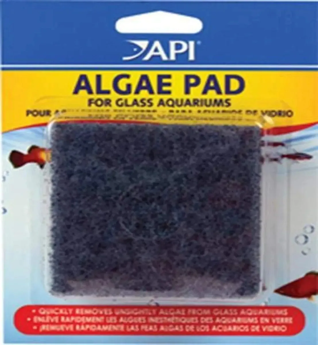 Recipiente de algas marinhas Api Hand para aquários de vidro de 1 R