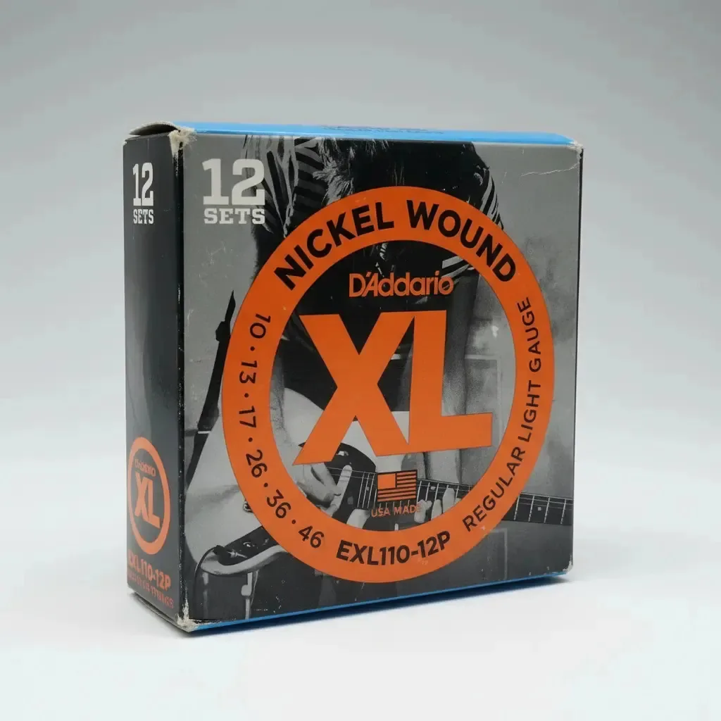 12 cordas Daddario EXL110-12p - Calibre 10/46