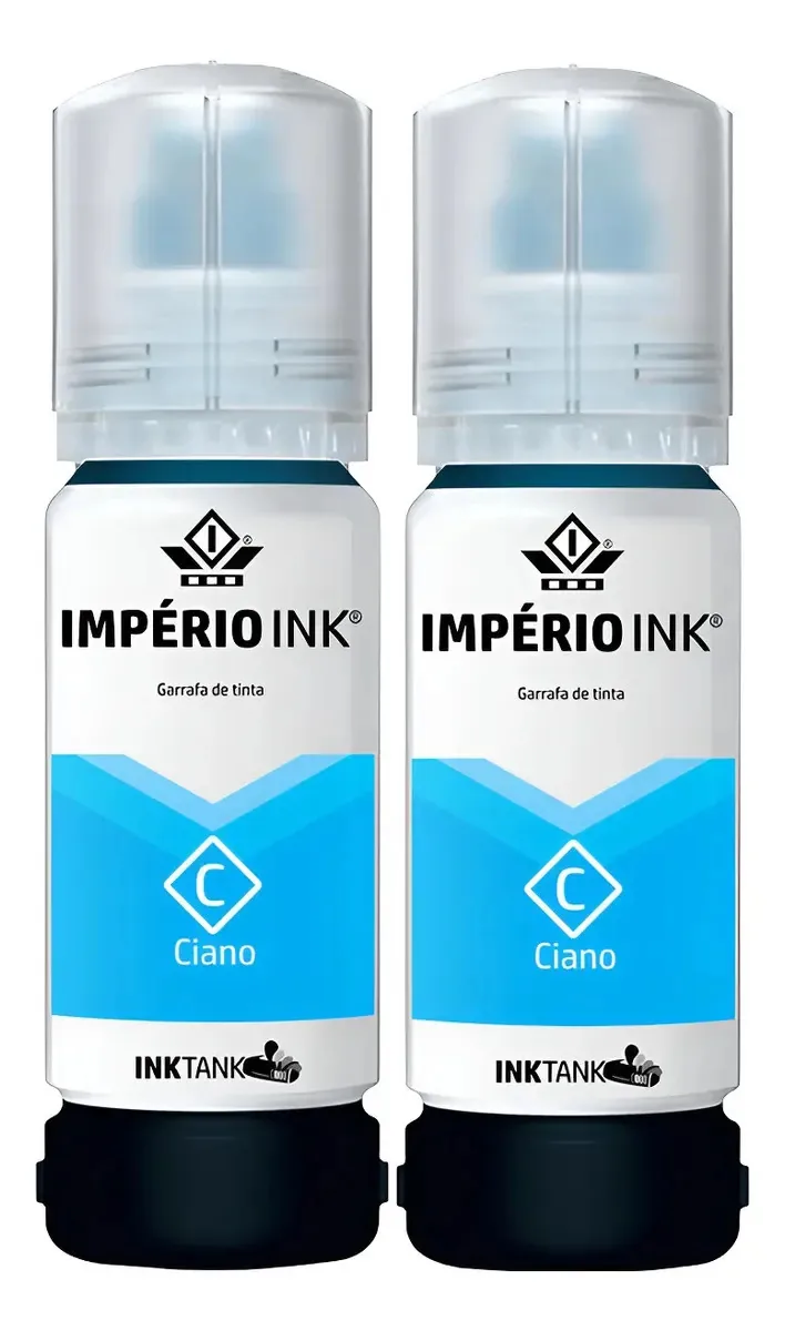 2 Tintas Para Epson L3250 L3150 L3210 L3110 L5190 L5290 T544 Tinta Ciano