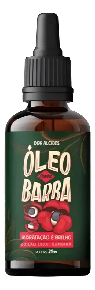 Óleo Para Barba Don Alcides Guaraná 25ml