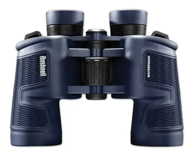 Binóculos prismáticos poderosos impermeáveis Bushnell 10x42 pretos