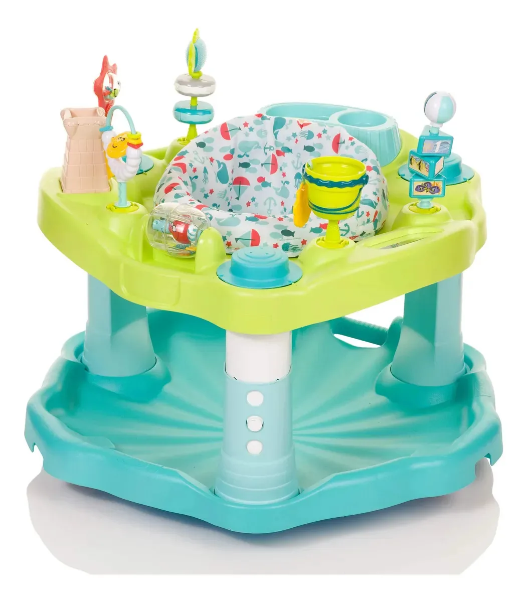 Centro de atividades Evenflo Exersaucer, Seaside Splash