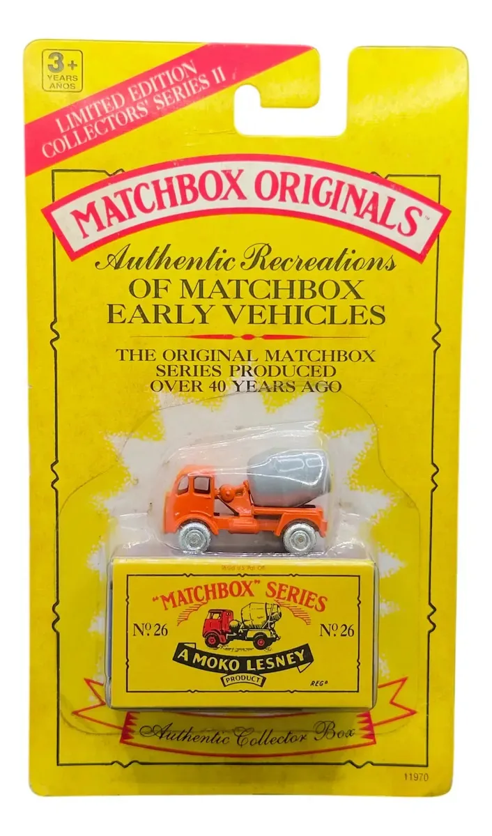 Carro/caminhonete Em Miniatura Matchbox 1/123 Laranja