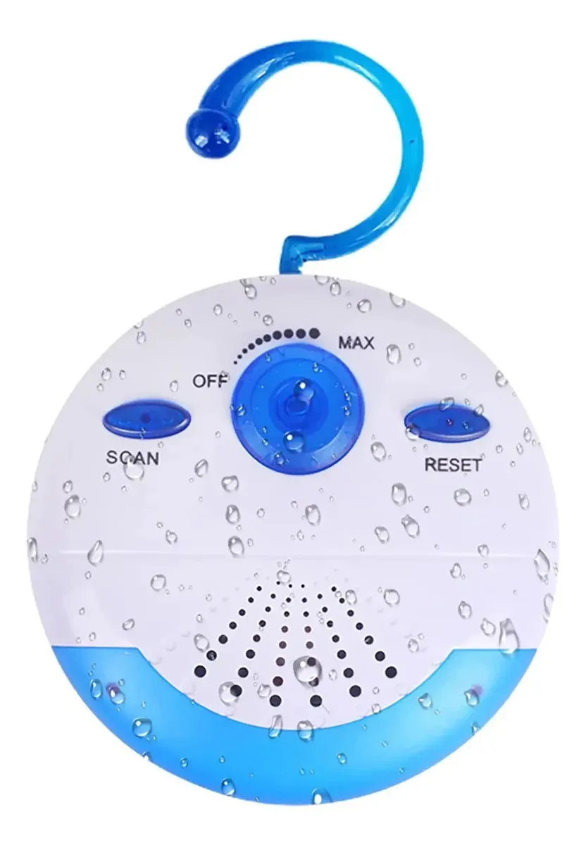 Rádios Fm portáteis Siopob, rádio compacto, alto-falantes, acessórios externos, rádios de chuveiro - Hook 88-108 mh Fm à prova d'água, banheira de banheiro, uso doméstico externo