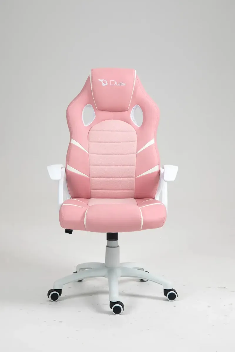 Cadeira Gamer Dx9002 Rosa Couro Sintético