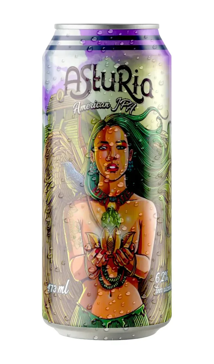 Cerveja Asturia 473ml American Ipa Lt