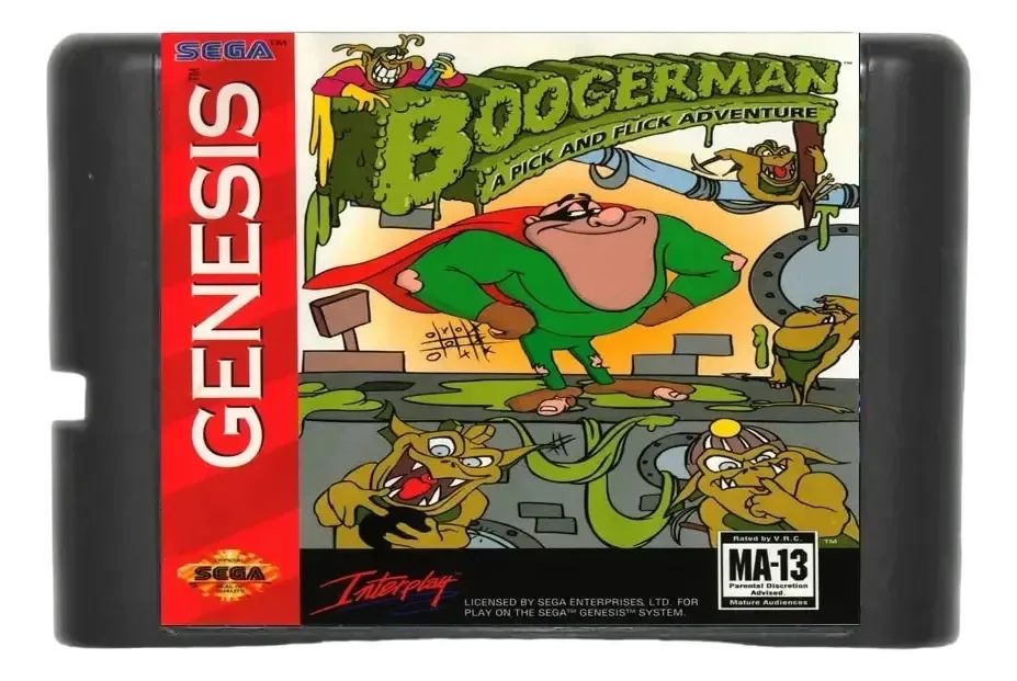 Boogerman Sega Mega Drive Genesis