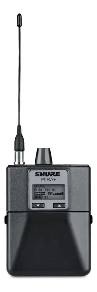 Receptor Shure P9ra+ Bodypack para Psm900 Compact Band G6