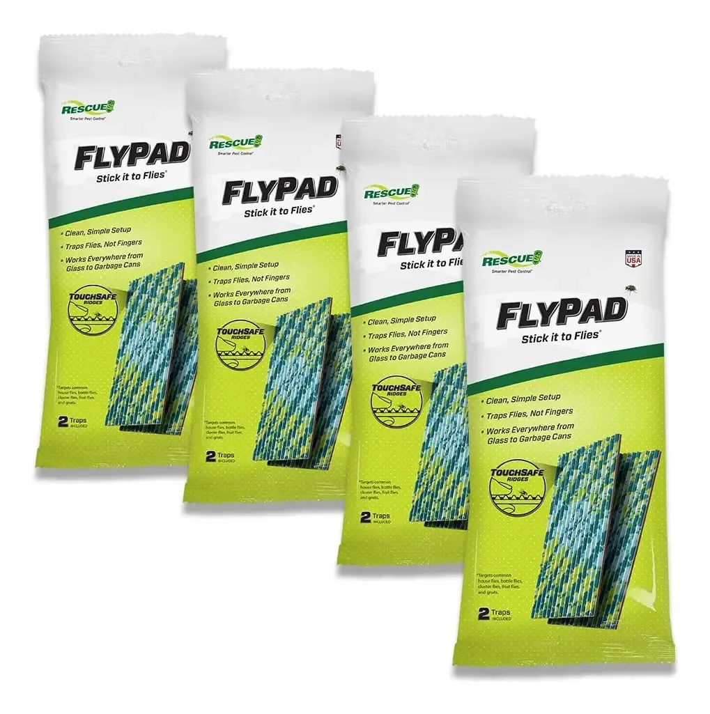 Rescue! Flypad - Armadilhas adesivas para moscas para uso em interiores