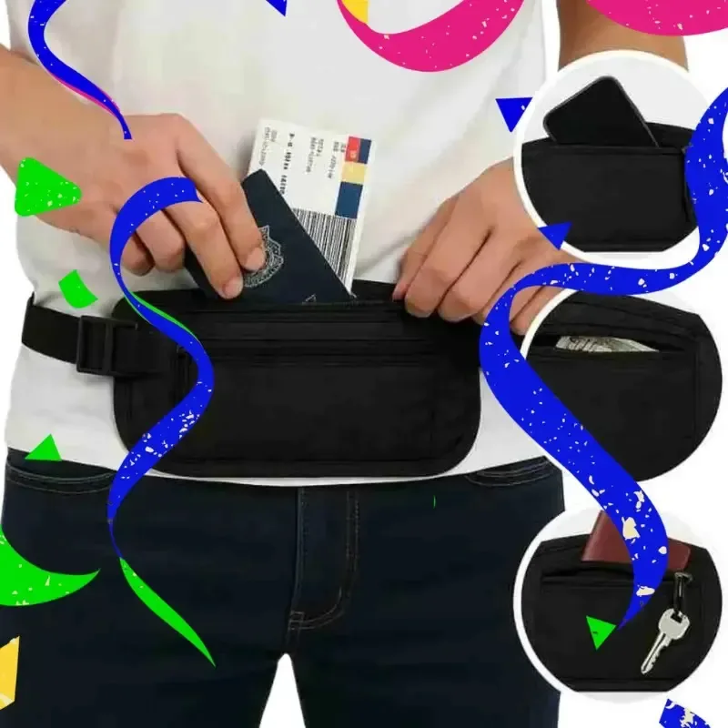 Pochete Doleira Discreta Antifurto