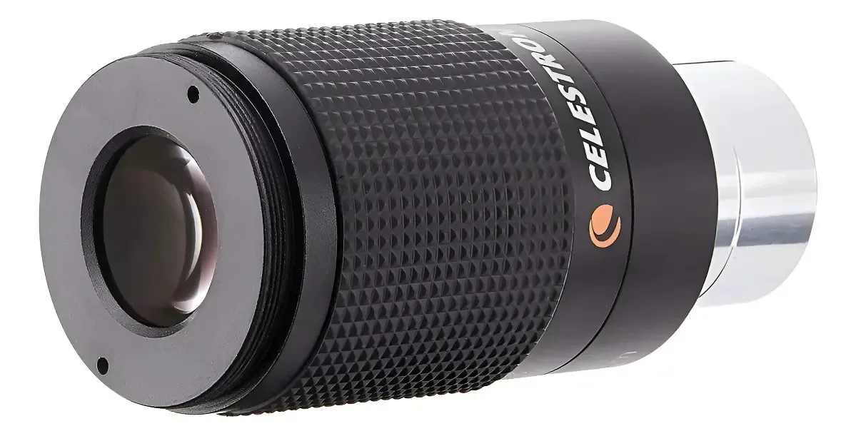 Ocular Celestron Versatile Zoom para telescópio de 8 a 24 mm