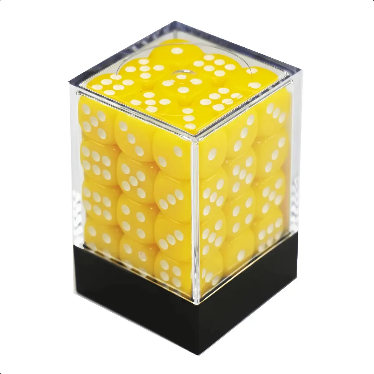 36 Dados Rpg Conjunto Kit Jogo Central Dices Marcadores Amarelo