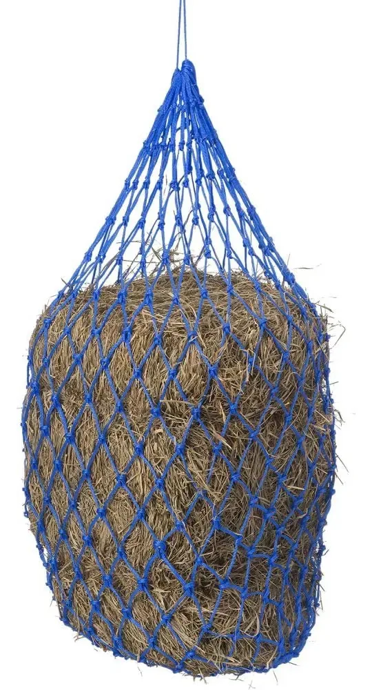 Bolsa suspensa vermelha para Heno Slow Feed For Horses Blue