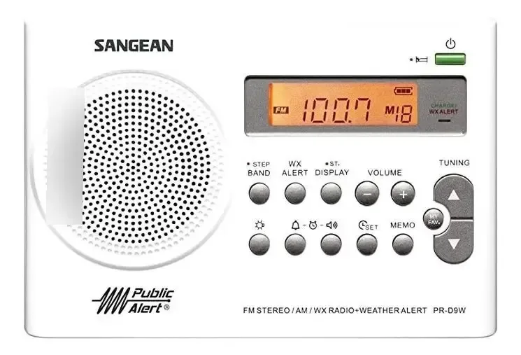Sintonizador de rádio Sangean PR-D9w