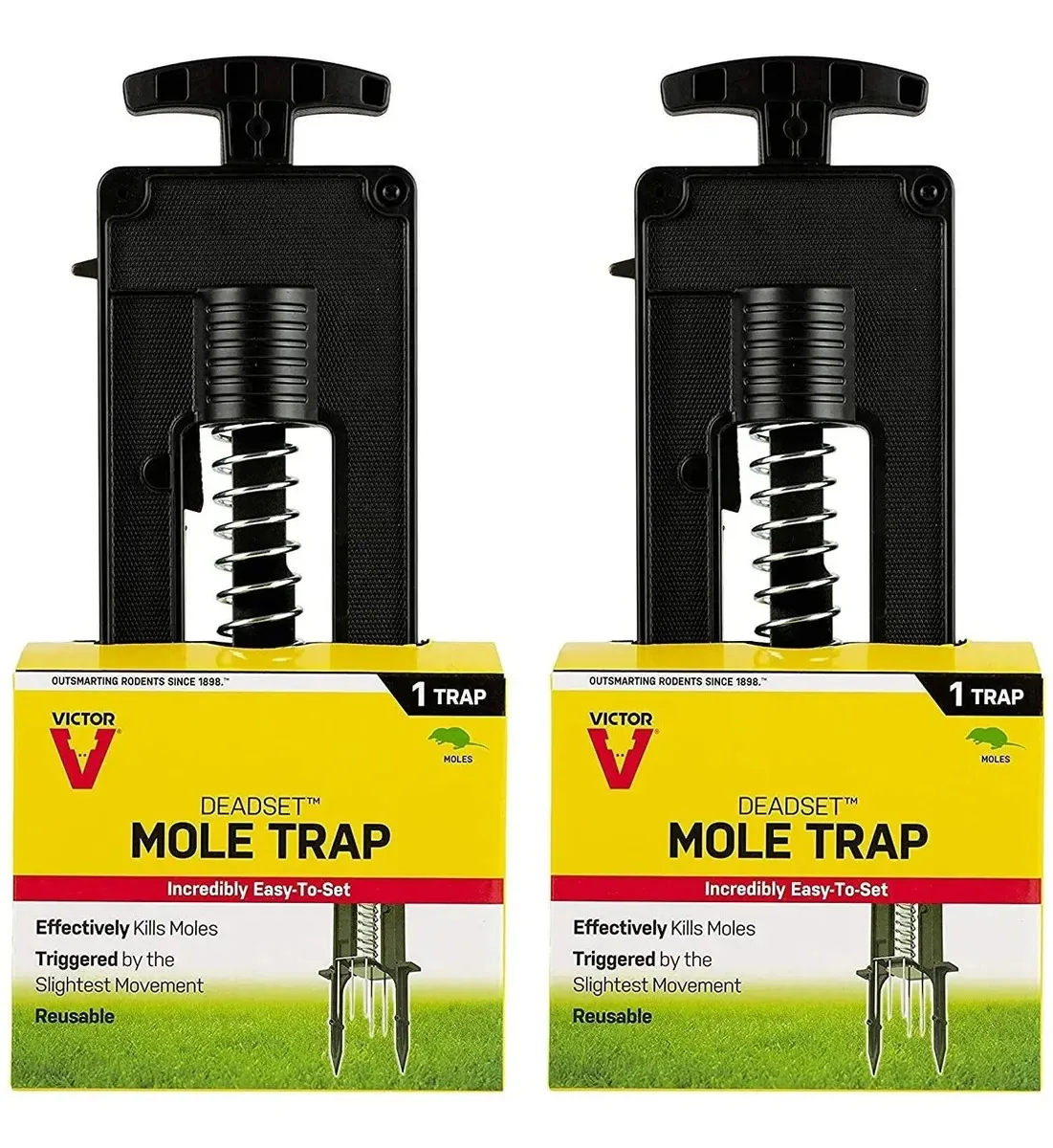 Victor M9015 - Conjunto de 2 armadilhas para toupeiras