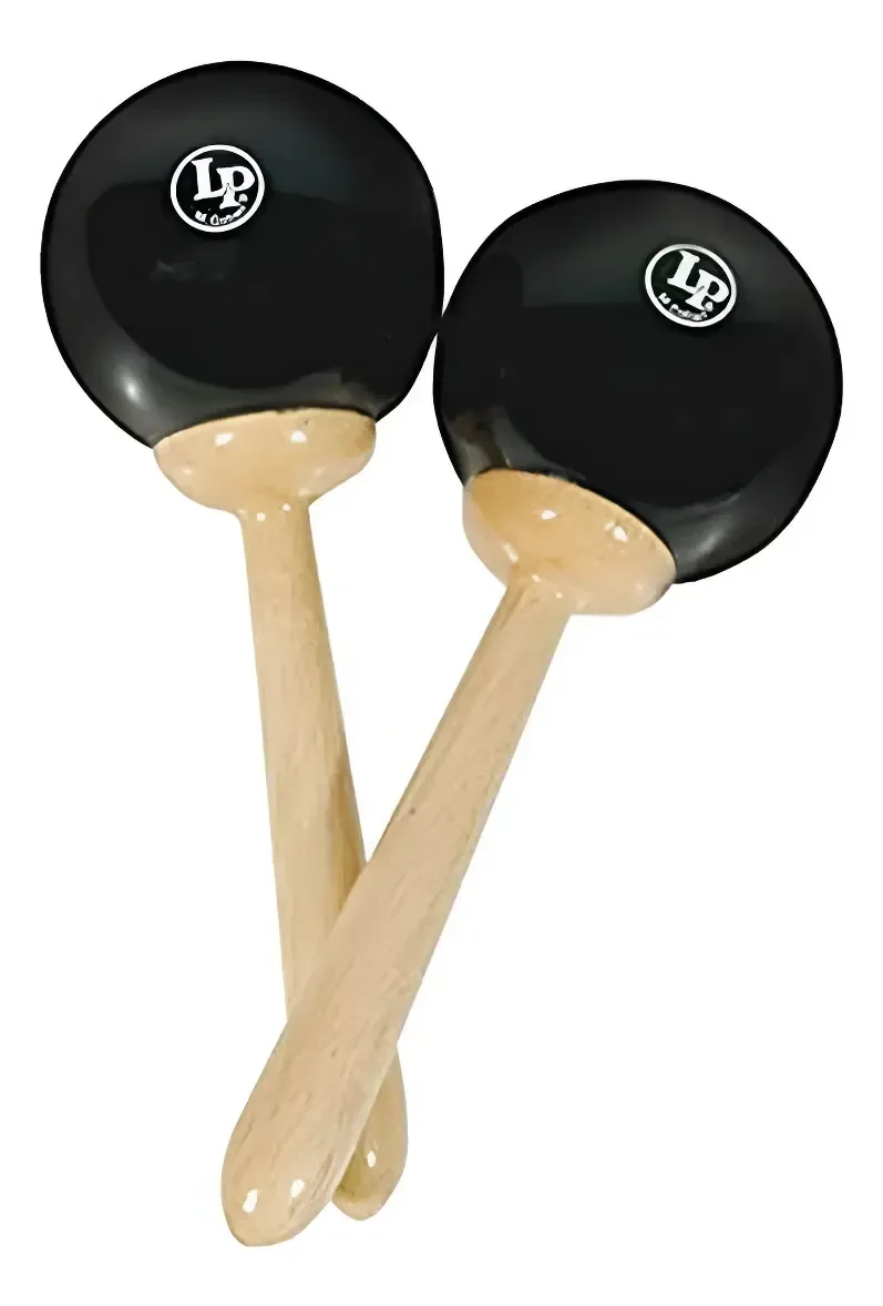 Maracas Lp389 Fiber Latin Percussion Black