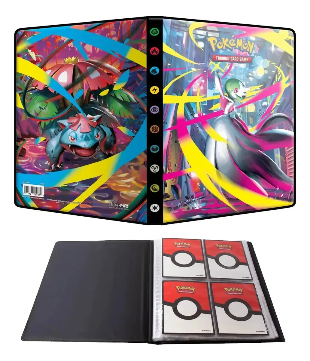Portfólio Me01:4 bolsos para cartas de Pokémon