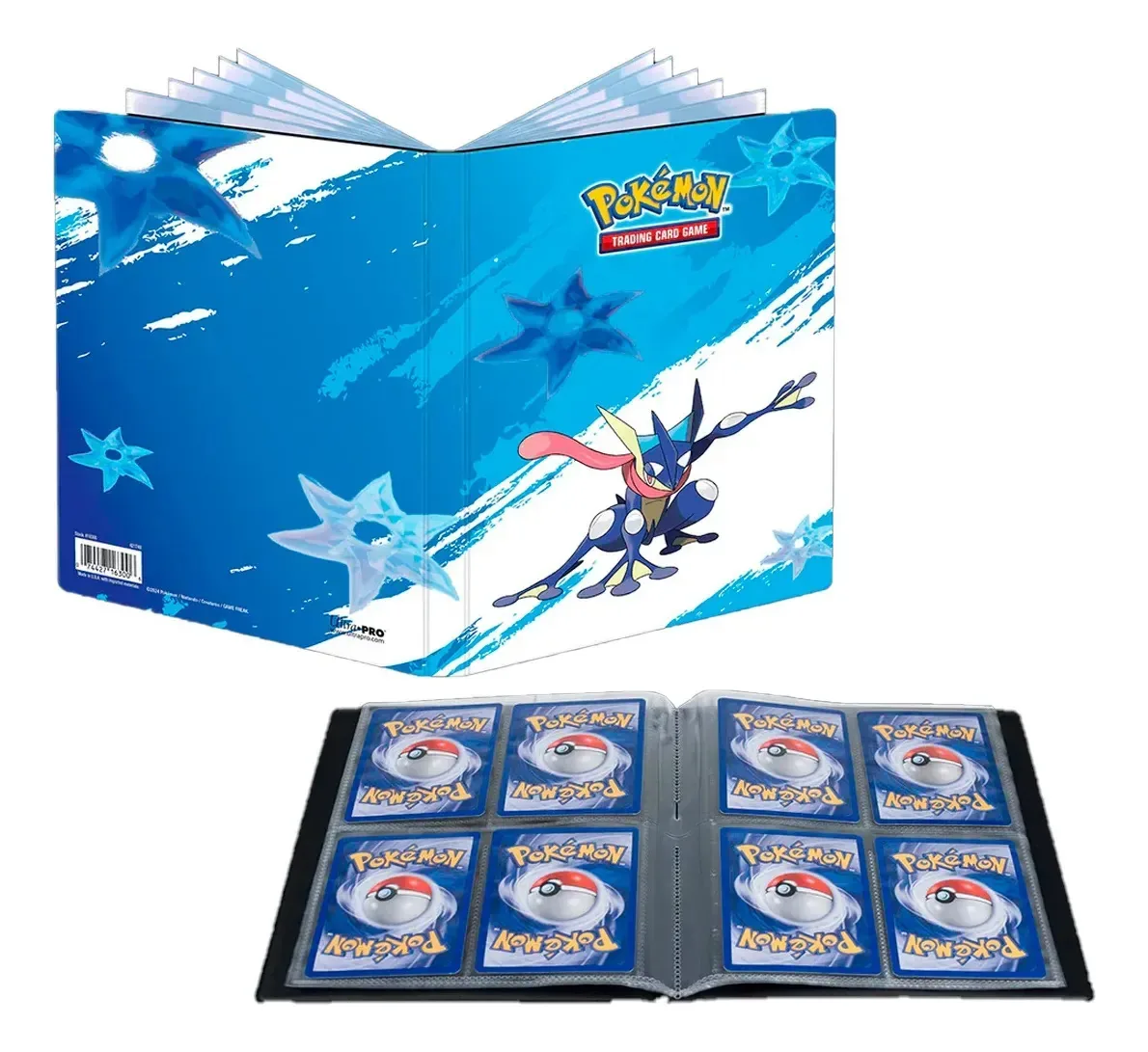 Portfólio de cartas Pokémon Greninja de 4 bolsos