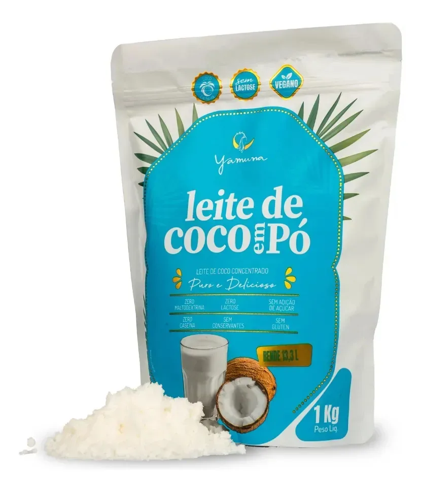 Leite De Coco Em Pó Zero Açúcar - 1kg