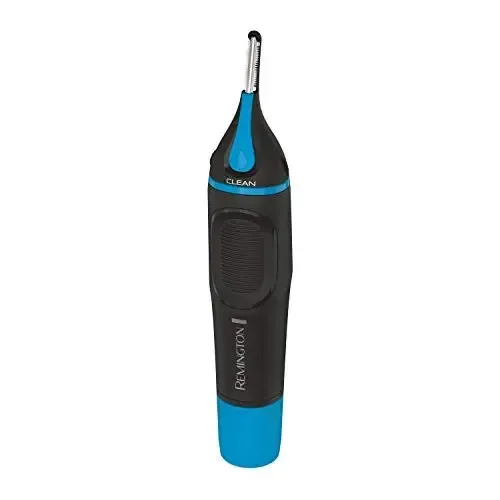 Remington NE3845A - Aparador de pelos do nariz, orelhas e detalhes com tecnologia Cleanboost, preto