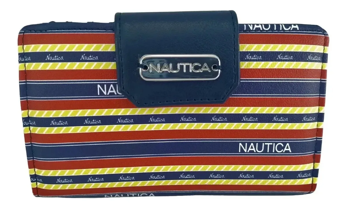 Carteiras femininas Carteiras femininas Nautical Lady Carteira amarelo/azul/vermelha