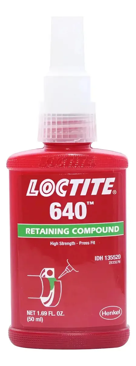Fixador mecânico Loctite 640 50ml