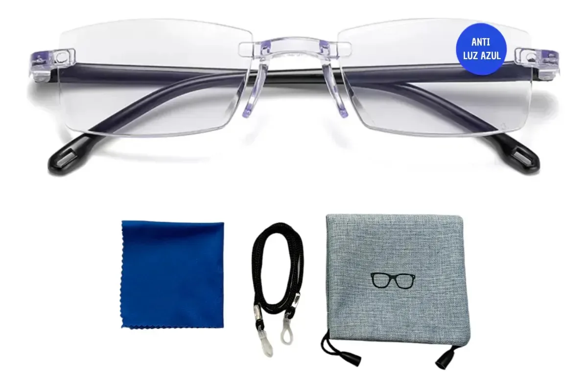 Lentes oculares cansadas que leem luz azul UV 1347 corlove Graduation 1.00