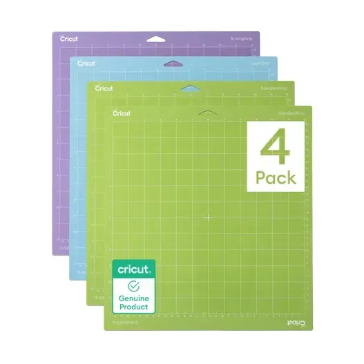 Cricut Kit com 4 Bases de Corte, 30 x 30cm, Maker e Explore