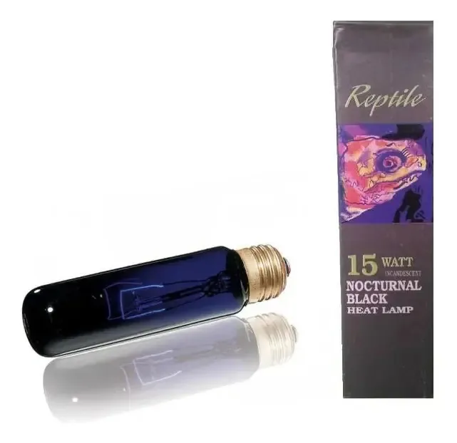 Lampada Para Repteis Anfíbios Aracnídeos E Outros 15w