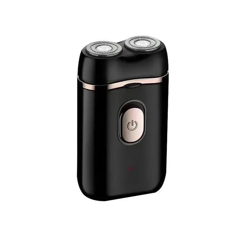 Barbeadores elétricos pretos para homens Barbeador de barba 3D Floating Wireless Barbeador com carregamento rápido USB