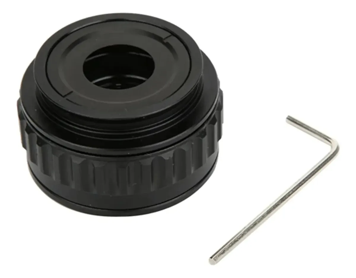 Adaptador Trinocular 0.35x para microscópio estéreo preto