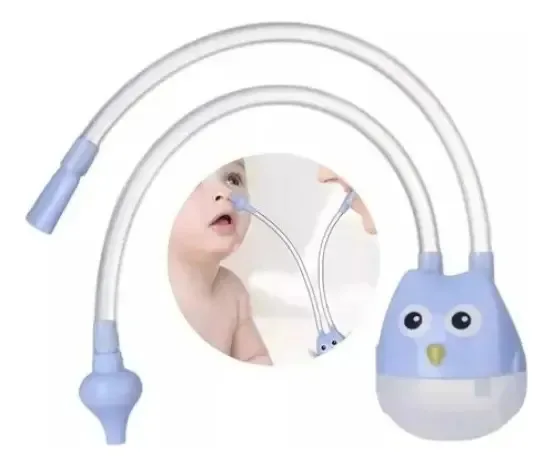Aspirador Nasal Bebê Lavagem Higiene Nariz Sugador Catarro