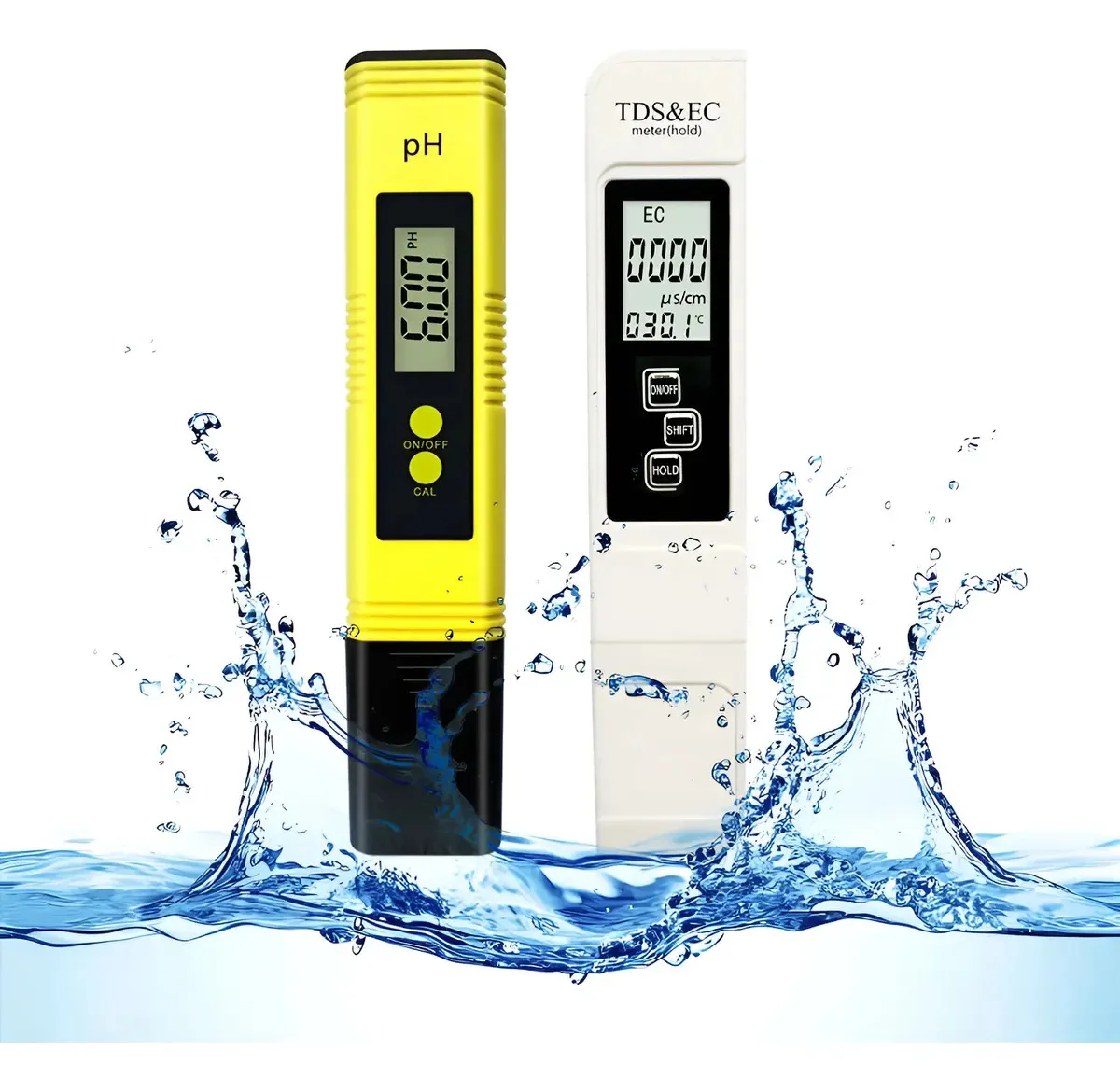 Kit Medidor Ph/tds/ec Específico Para Sistema De Hidroponia