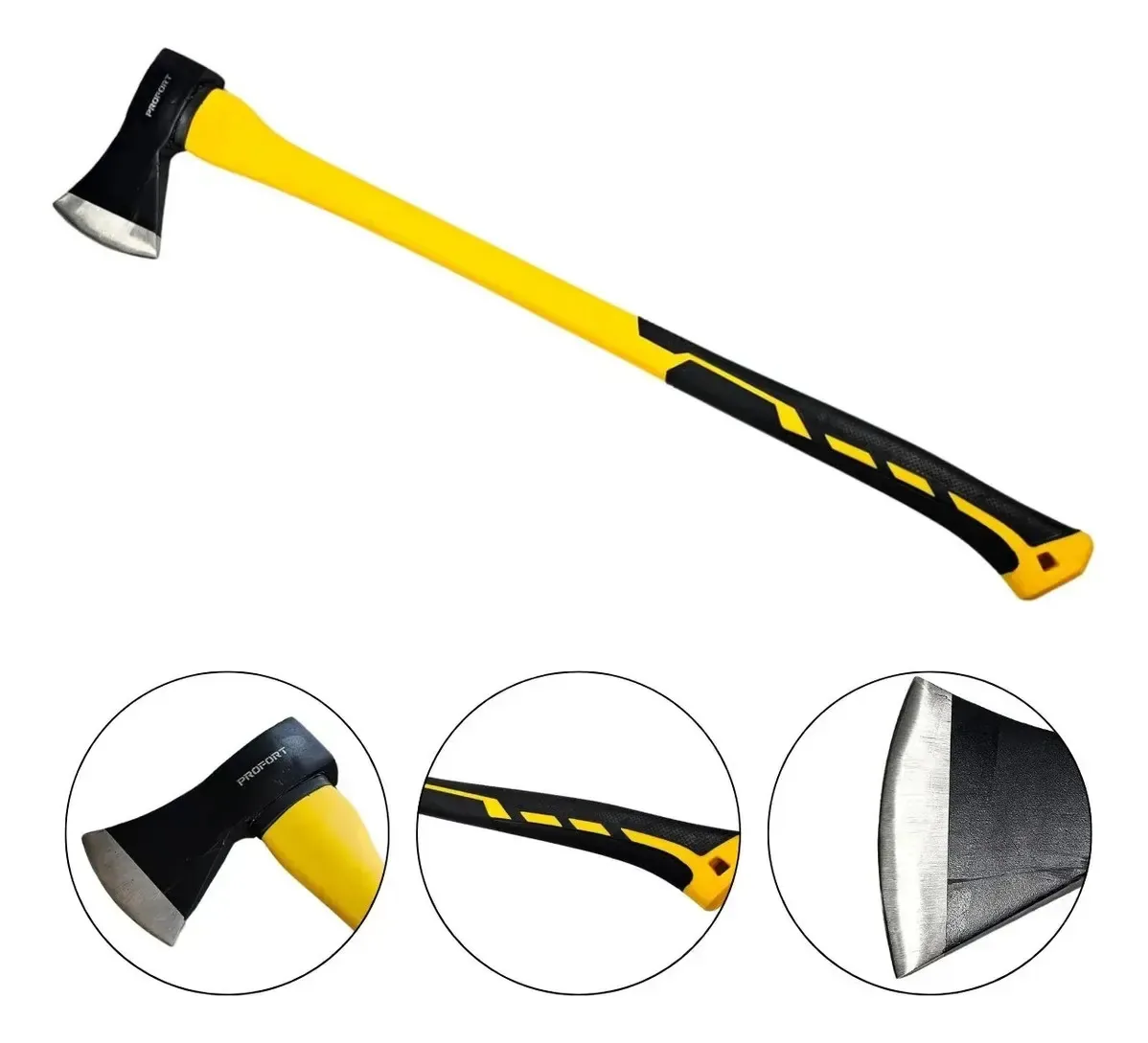 Machado Profissional Com Cabo Fibra De Vidro 90cm Profort