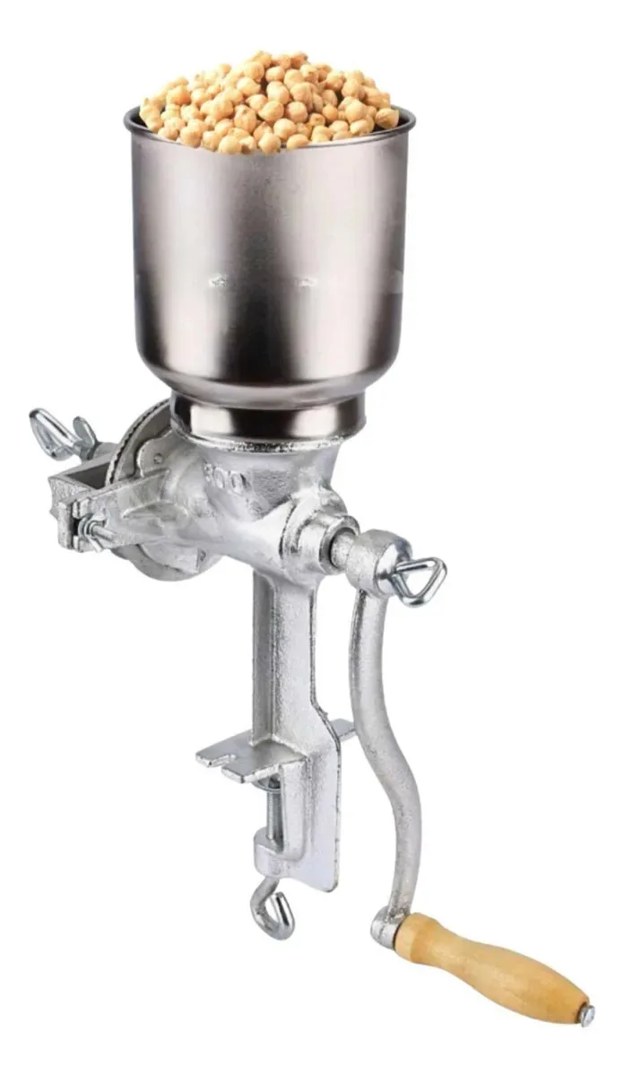Moedor De Café Manual Ferro Fundido Com Manivela Moer Grãos 52053