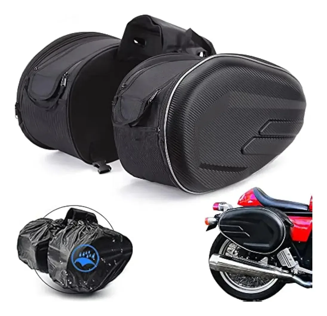 Alforjes para motocicletas, bolsa lateral para motocicleta, A