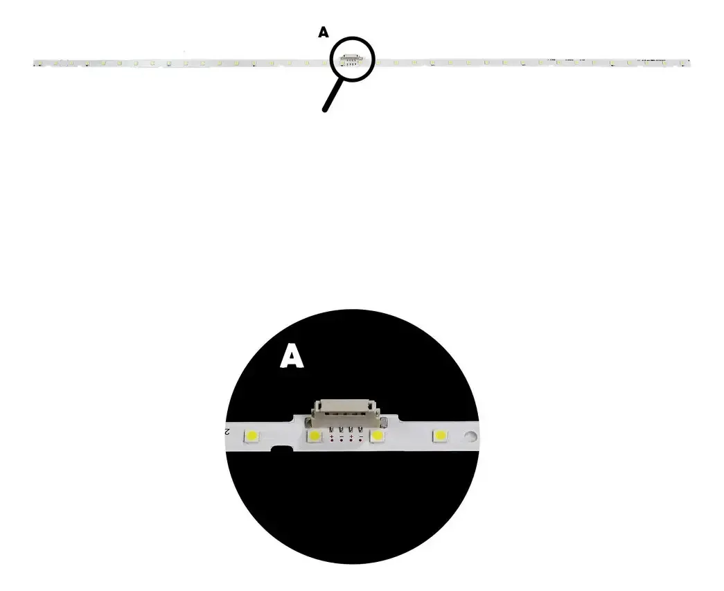 Kit Barras LED para TV Samsung UN65RU7100 e UN65NU7300