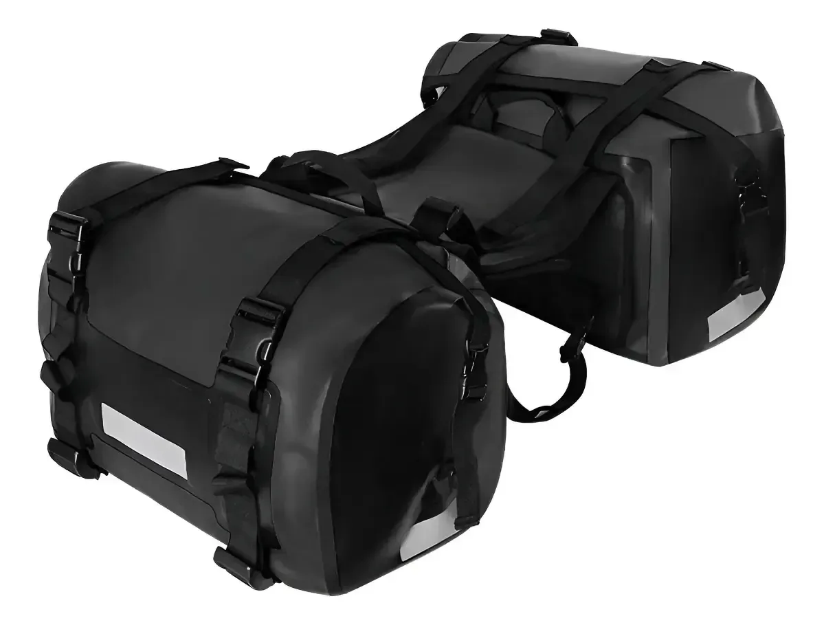 Mochilas Fgxrkj, malas laterais universais para motocicletas, impermeáveis, 2 peças, pesadas para viagens de aventura, esportes ao ar livre, acampamento