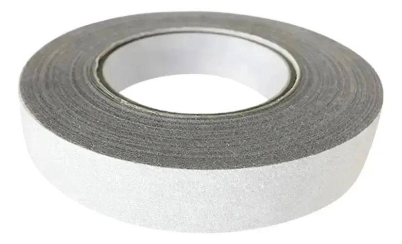 Fita de escada antiderrapante transparente 15mt x 25mm